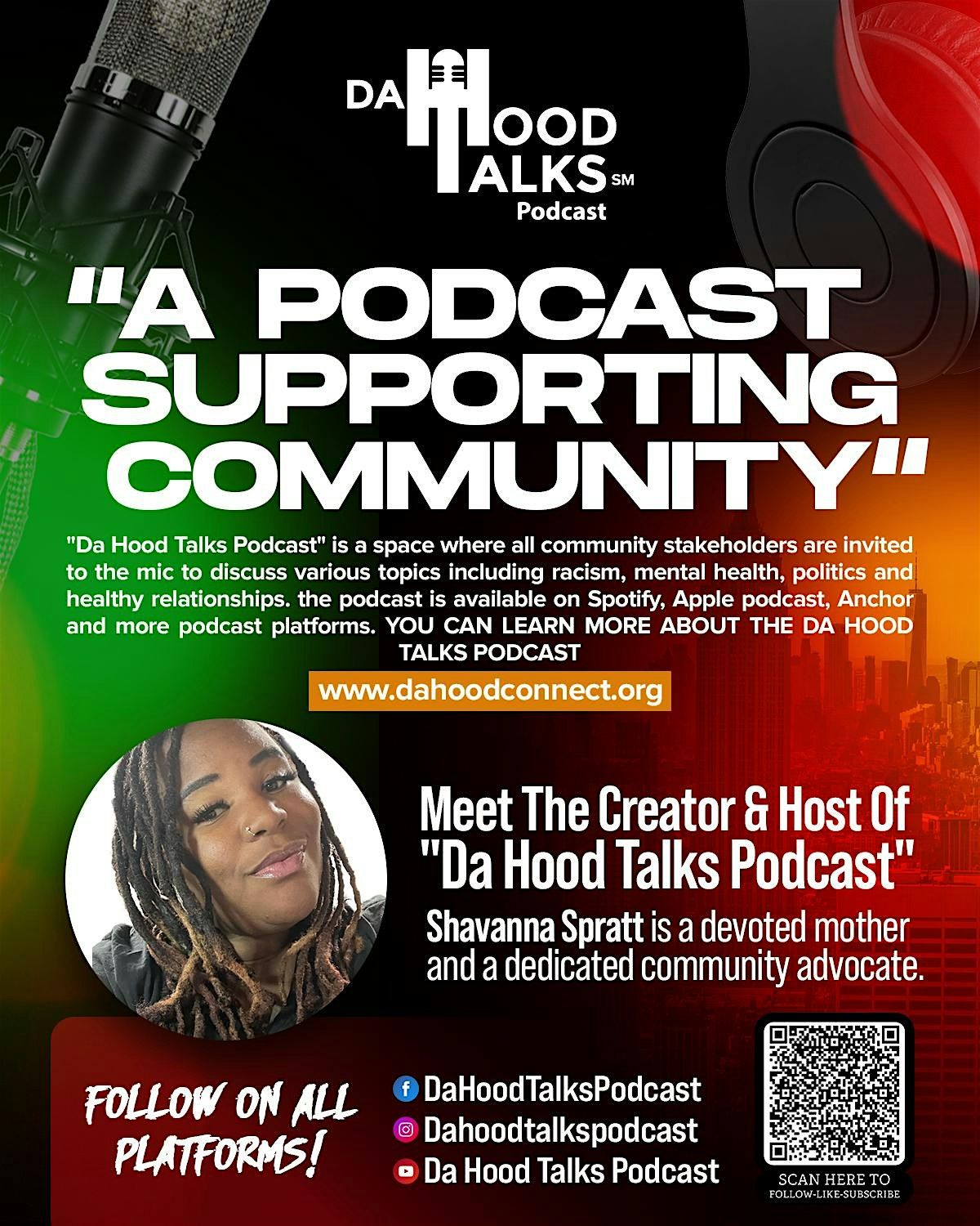 Da Hood Talks Podcast LIVE & In-person Event
