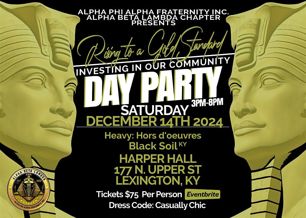 Alpha Beta Lambda  Presents: Rising to a Gold Standard