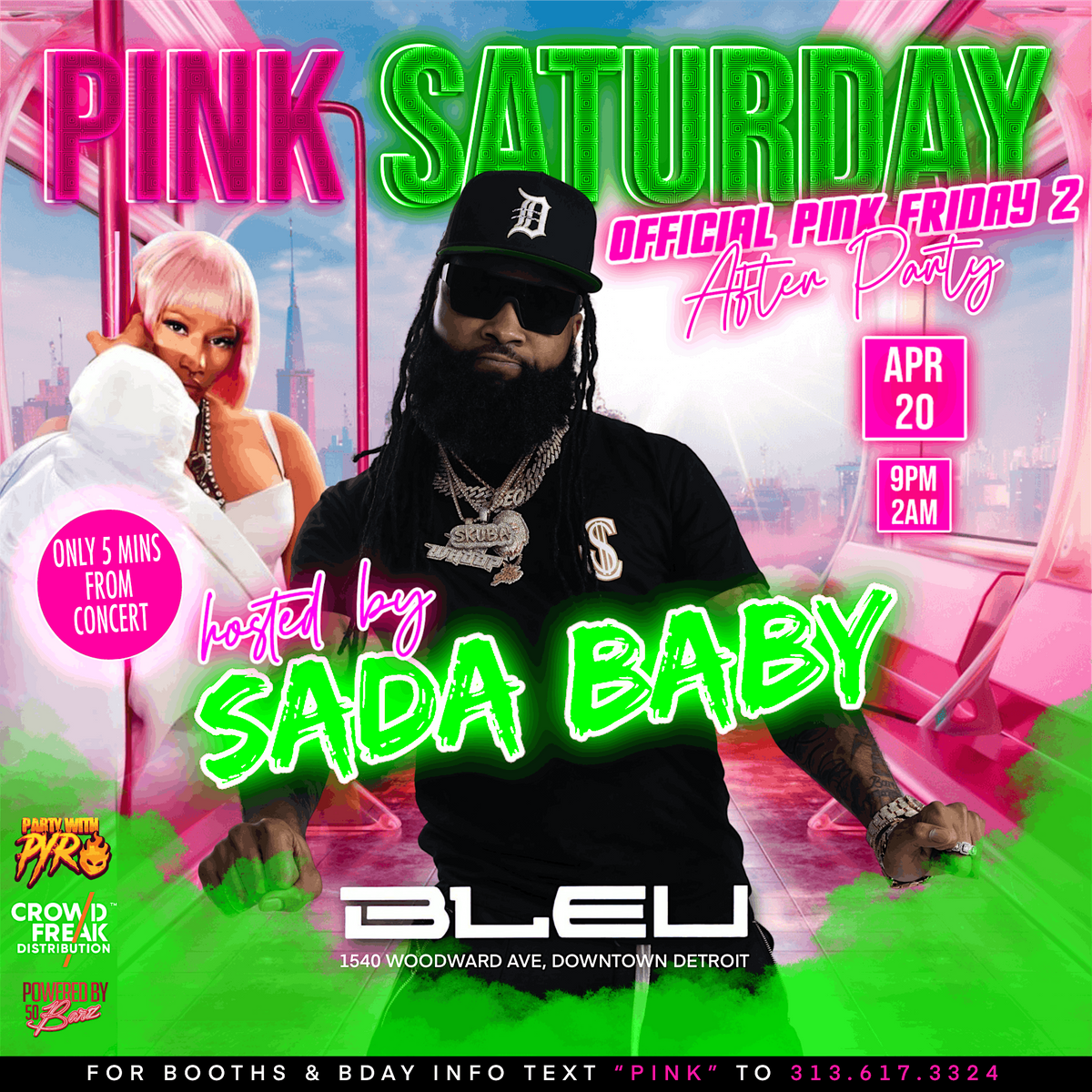 Sada Baby Live: Pink Saturday After Party