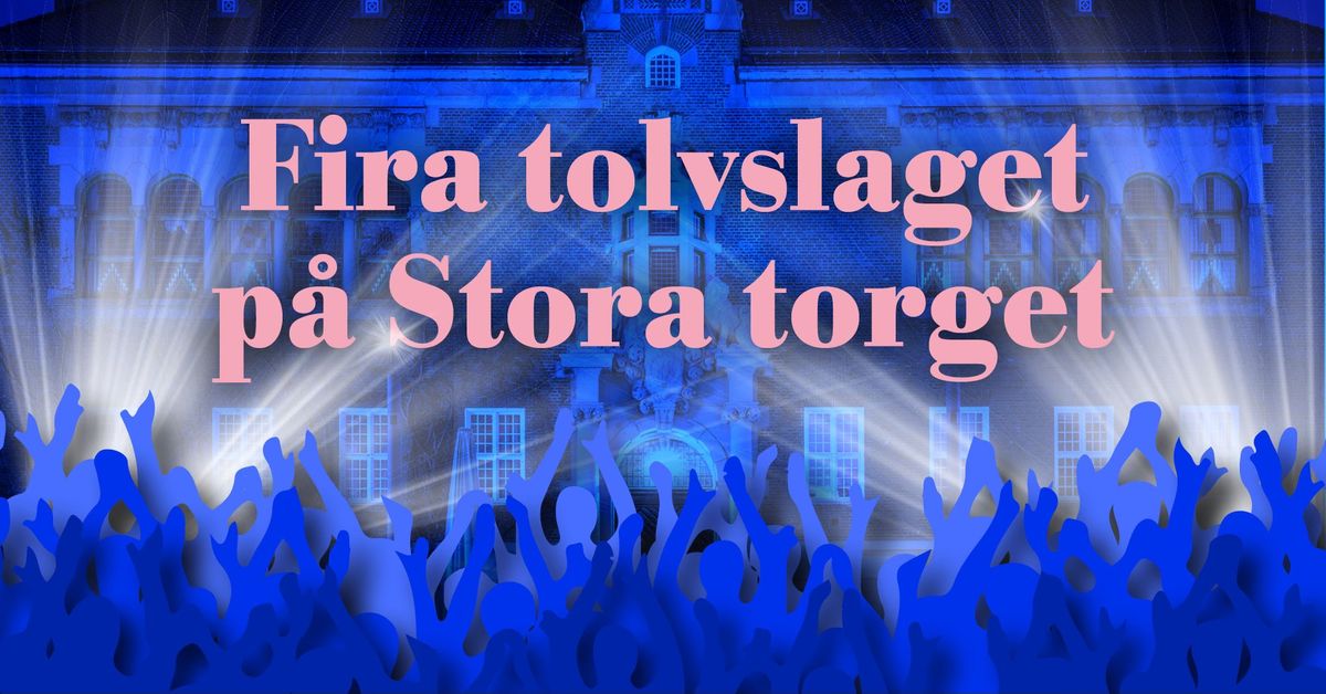 Ny\u00e5r: Fira tolvslaget p\u00e5 Stora torget