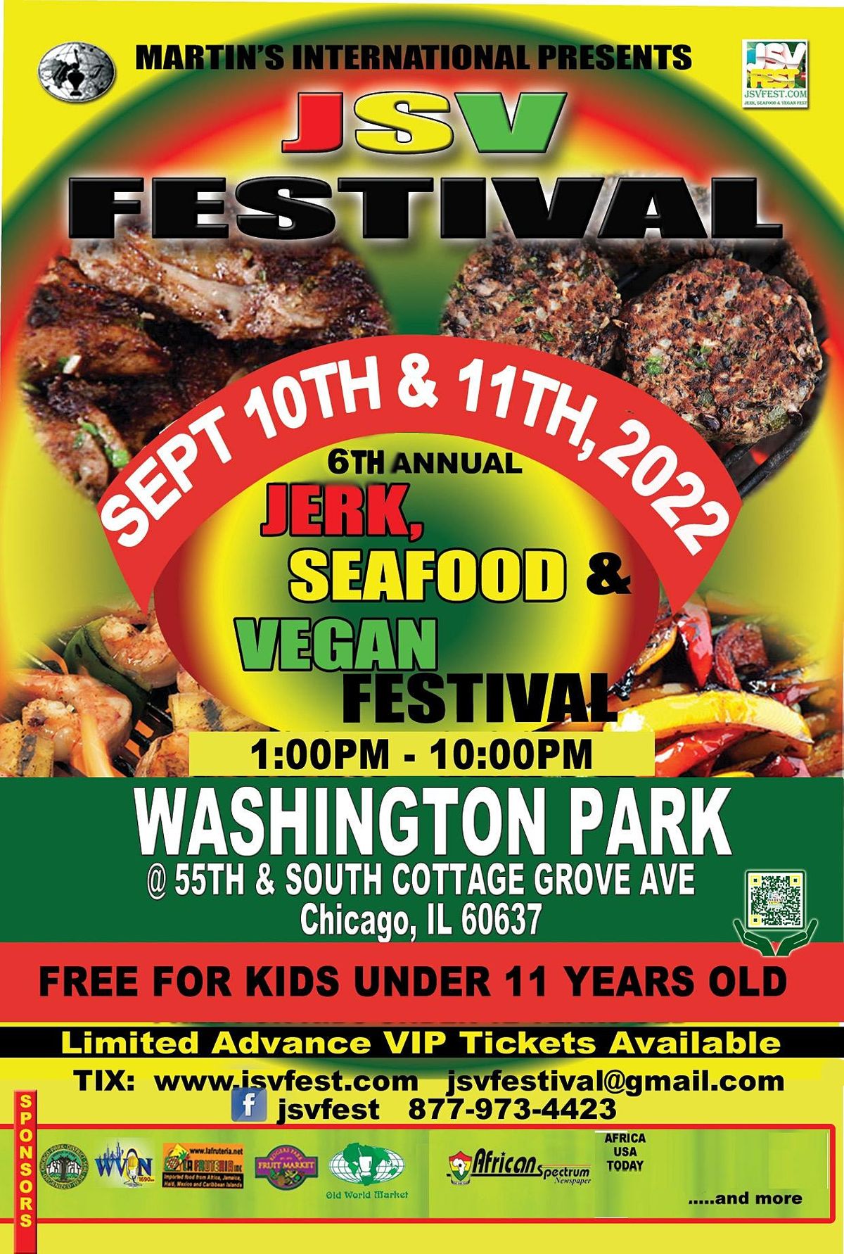 JSVFest (Jerk, Seafood and Vegan Festival)