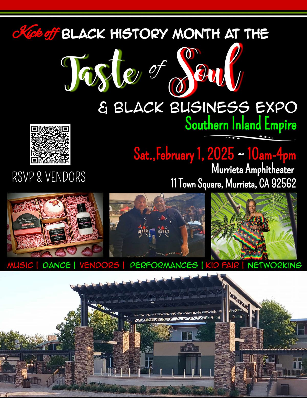 Taste of Soul and Black Business Expo in Murrieta, Ca