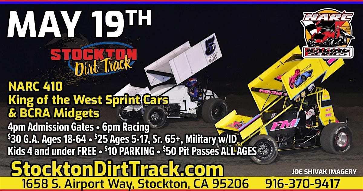 NARC 410 King of the West Sprint Cars & BCRA Midgets