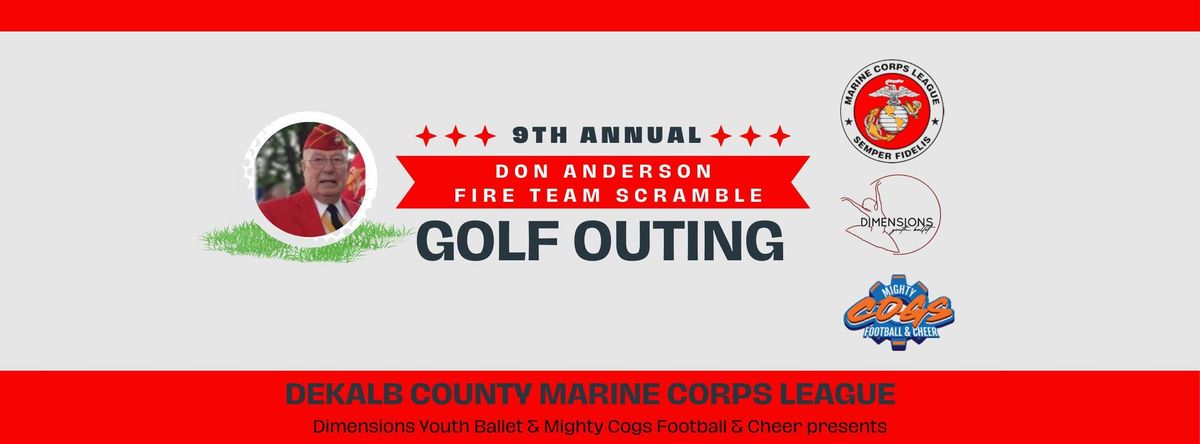 9th Annual Don Anderson Fire Team Scramble Golf Outing