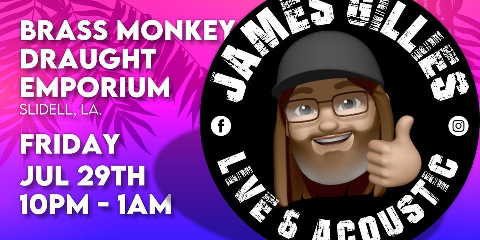 James Gillies LIVE \/ The Brass Monkey Draught Emporium