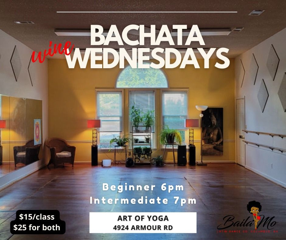 Bachata Wine Wednesdays!