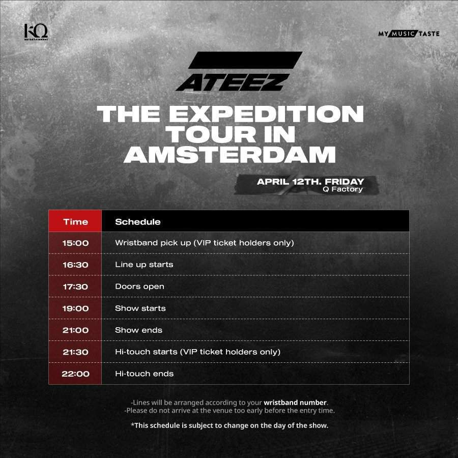 Ateez Amsterdam Tickets