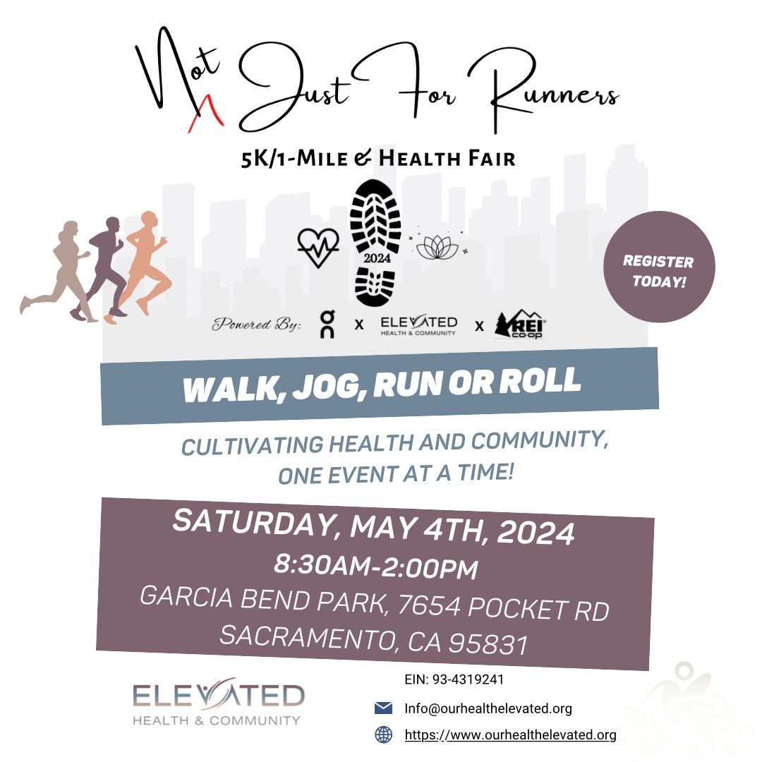 Not Just for Runners 5k\/1-Mile & Health Fair