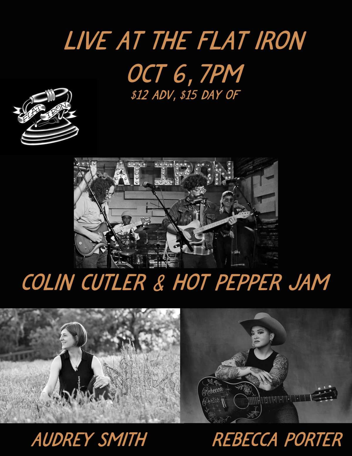 Colin Cutler & Hot Pepper Jam w\/ Audrey Smith and Rebecca Porter