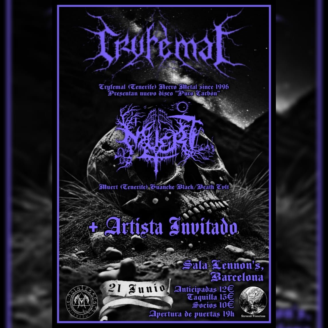 CRYFEMAL + MUERT + ARTISTA INVITADO (Barcelona)