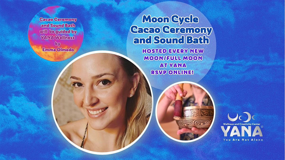 Full Moon Sound Bath and Cacao Ceremony - November 15th