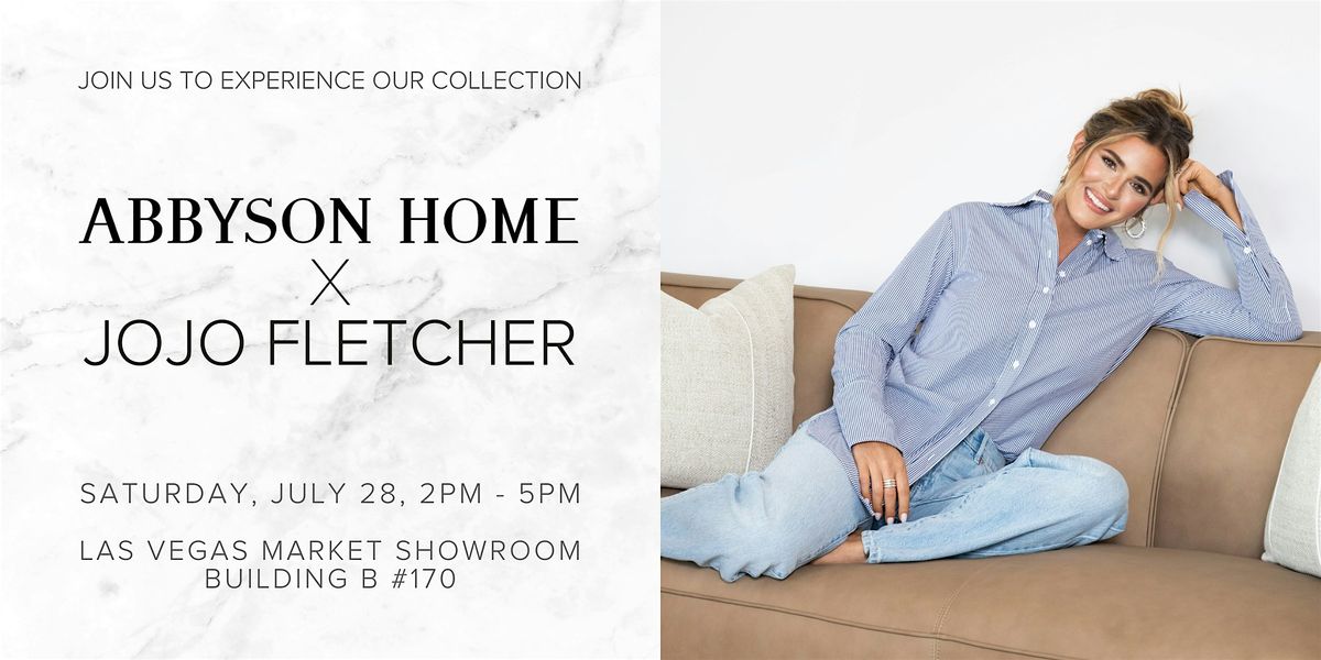 Sit & Sip with JoJo Fletcher and Abbyson Home