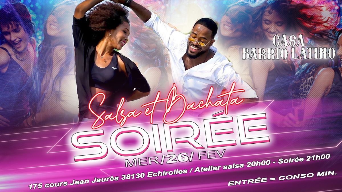 SOIR\u00c9E  DE SALSA ET BACHATA