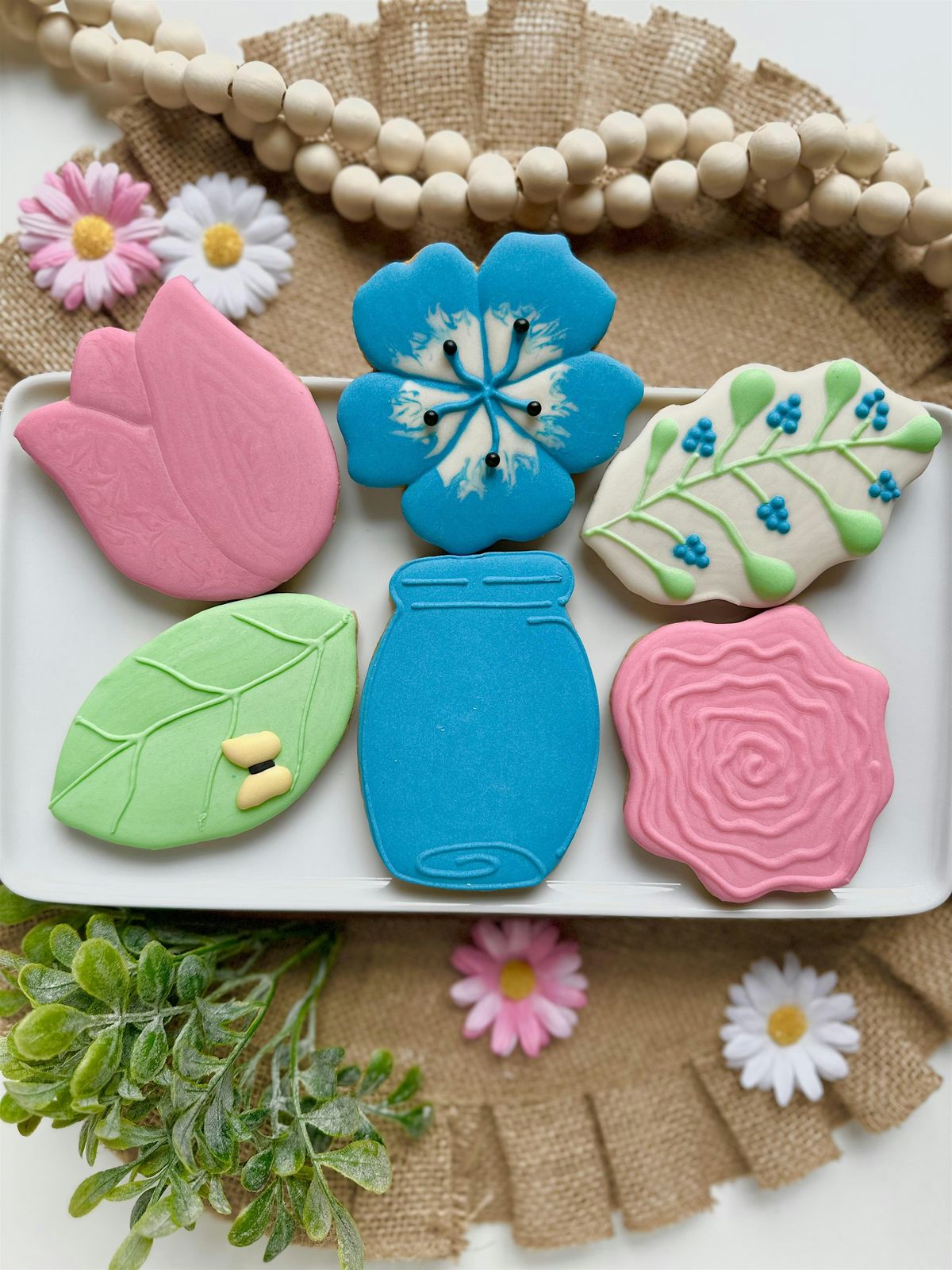 Bright Blooms Sugar Cookie Decorating Class