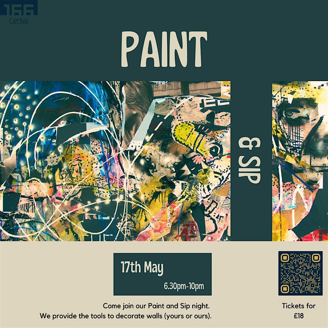 Paint & Sip at CafeBar 166 - May 17th