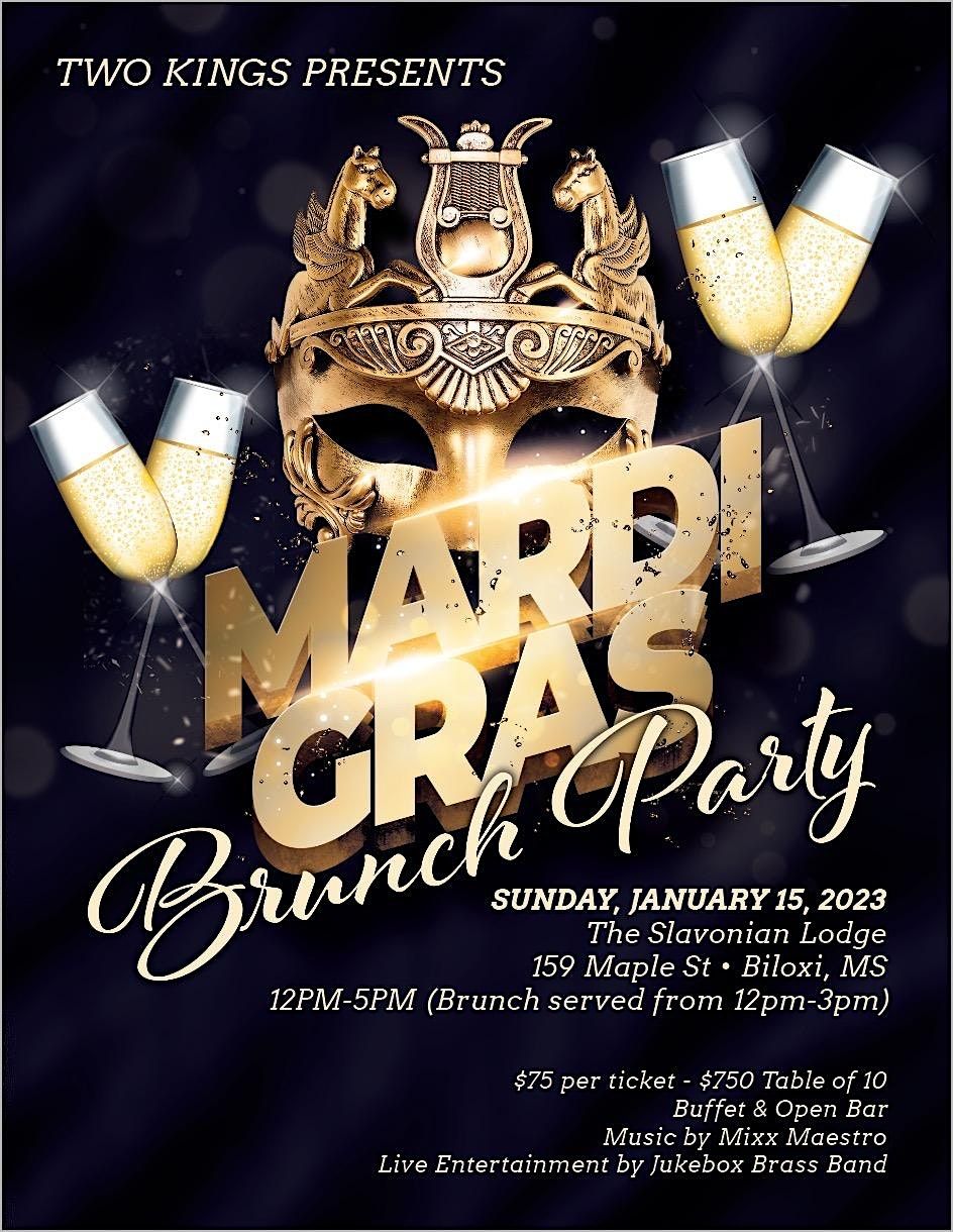 Two Kings Mardi Gras Brunch Party 2023