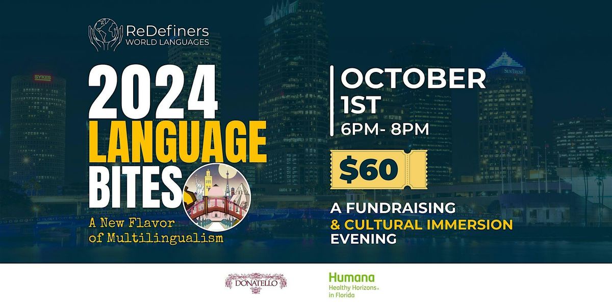 Language Bites: A Fundraising & Cultural Immersion Evening