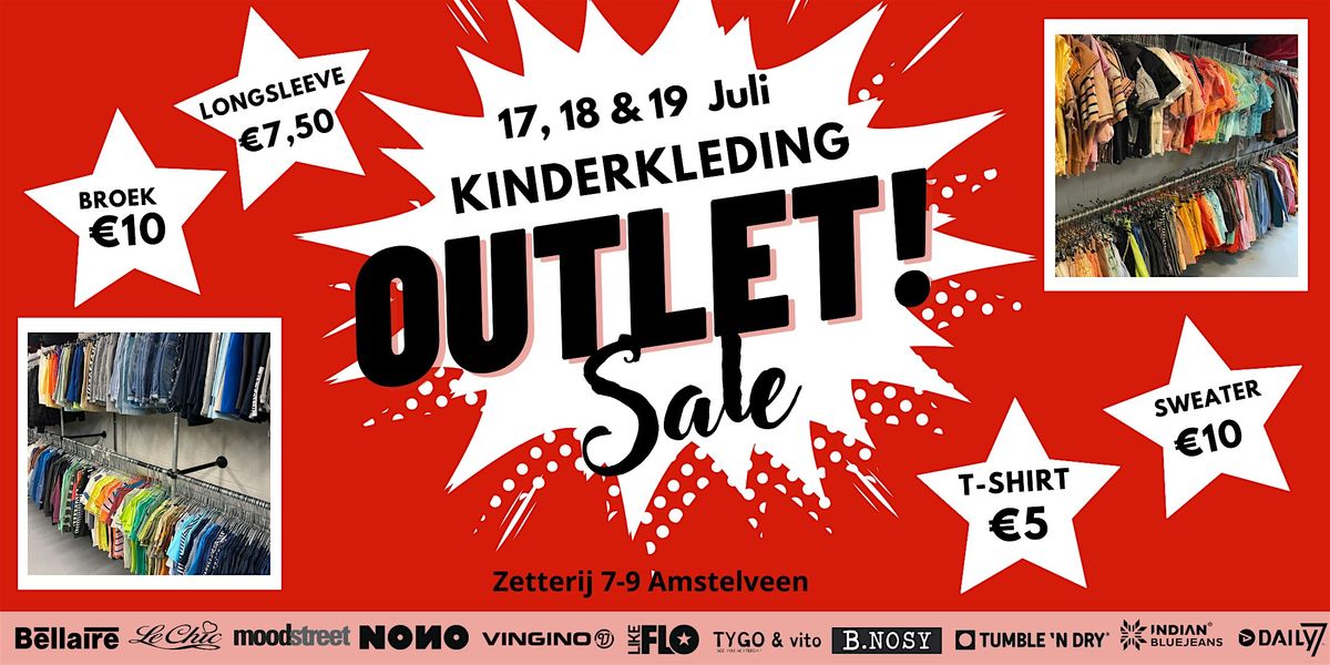 Outlet Kinderkleding Sale in Amstelveen