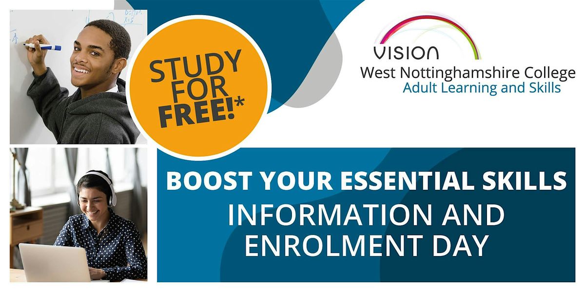 Boost Your Essential Skills - Information & Enrolment Day