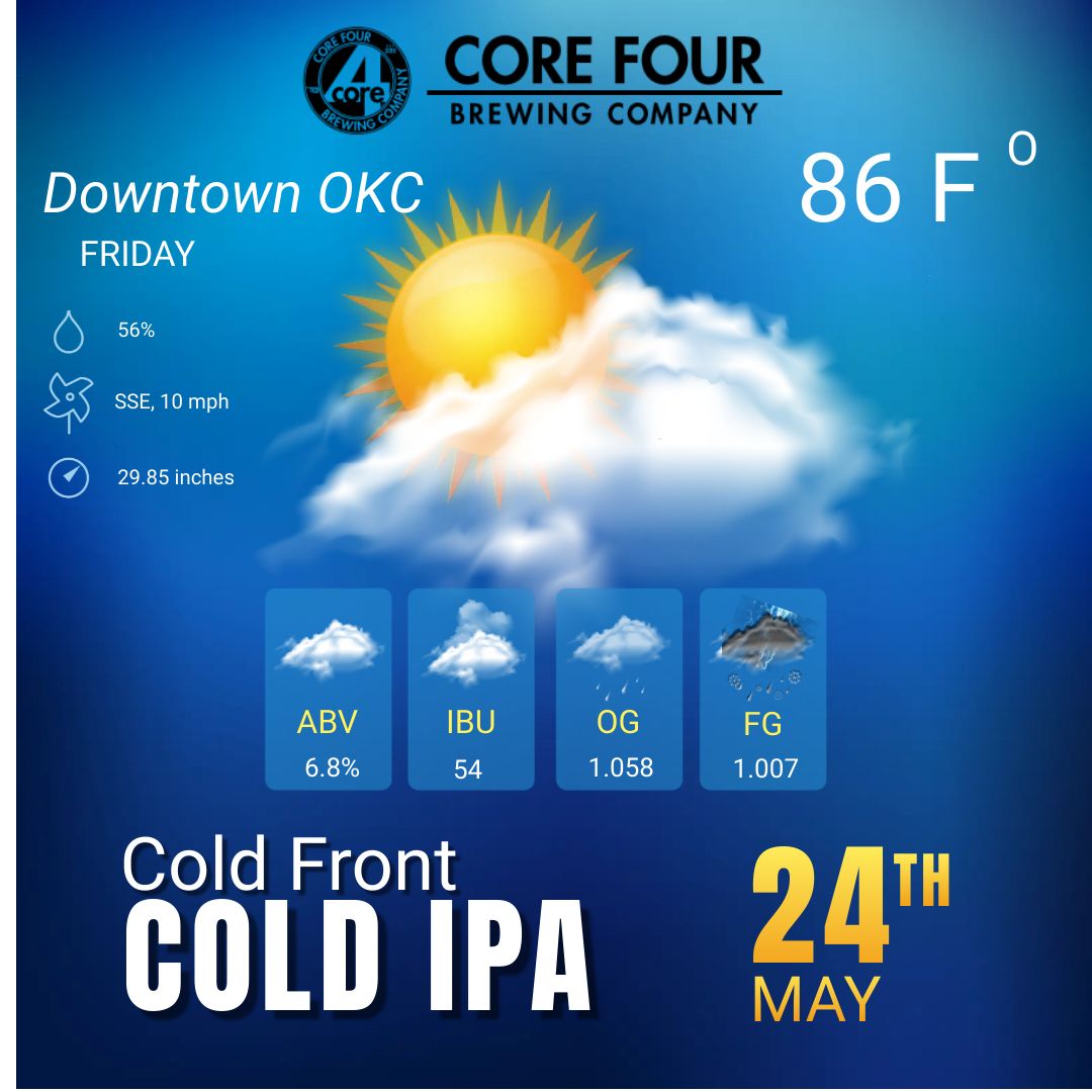 Cold Front - Cold IPA Release