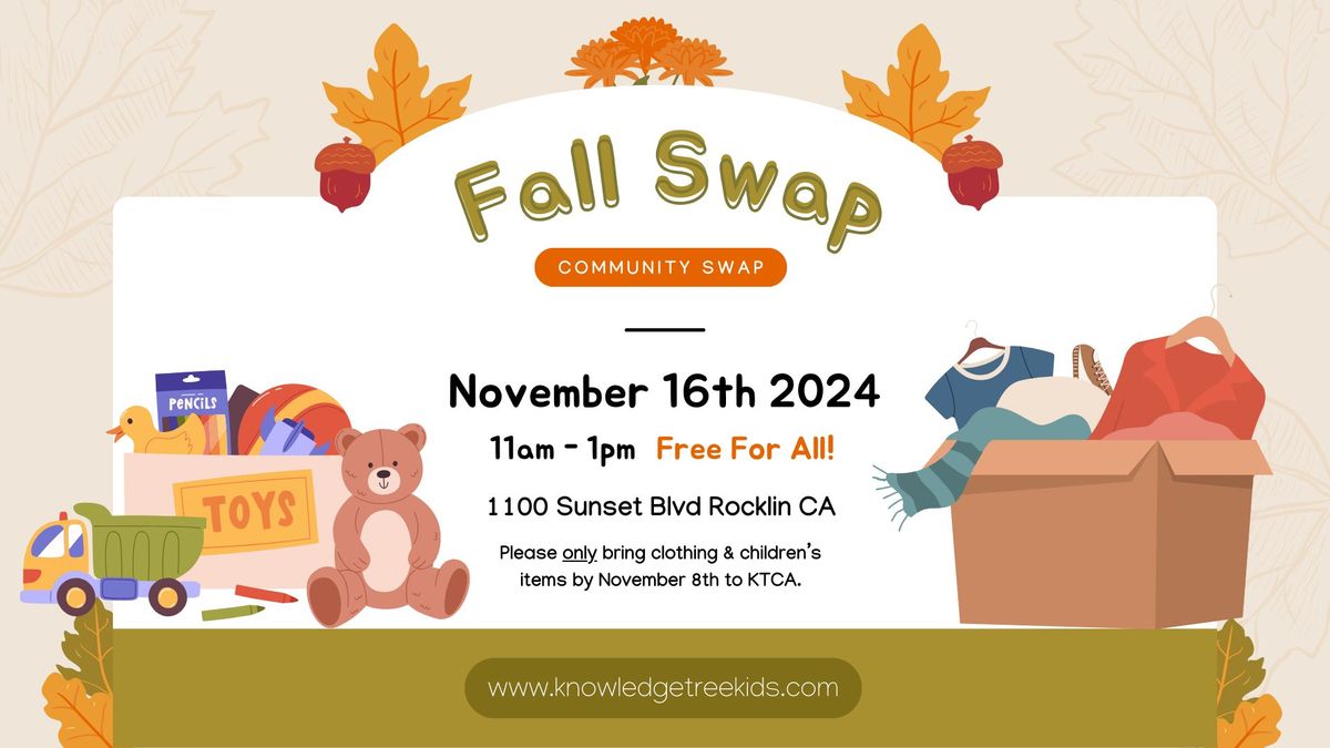 COMMUNITY SWAP MEET!