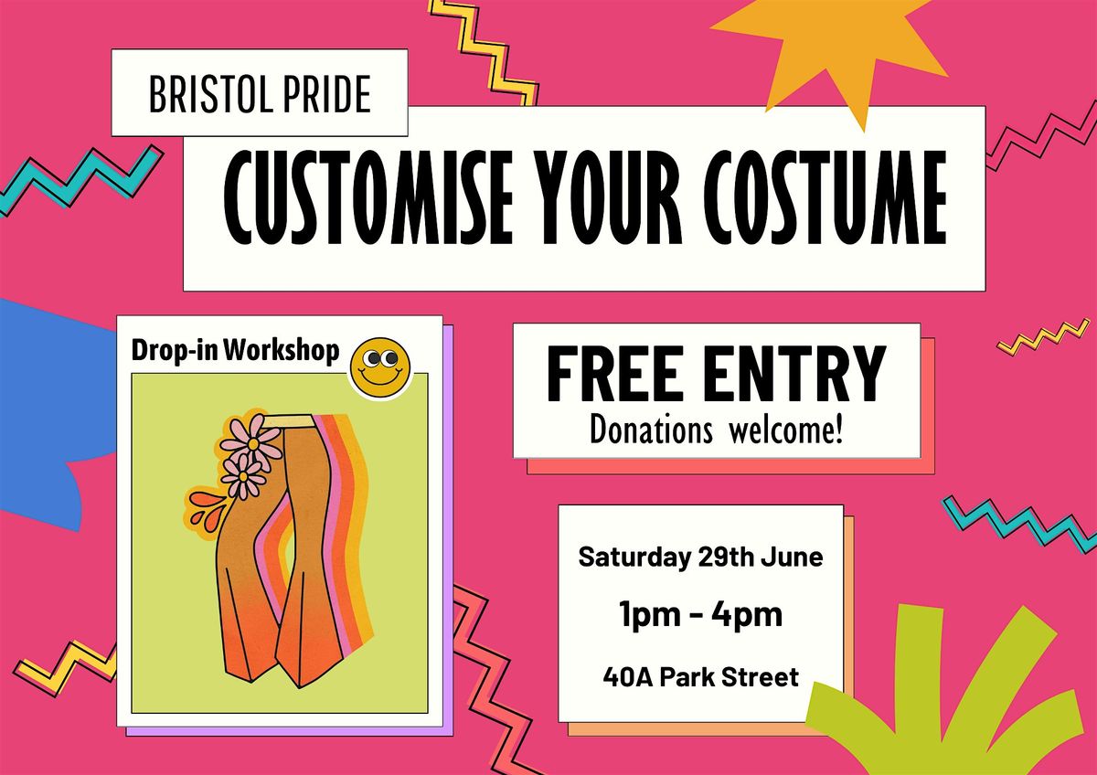 Customise Your Costume For Bristol Pride