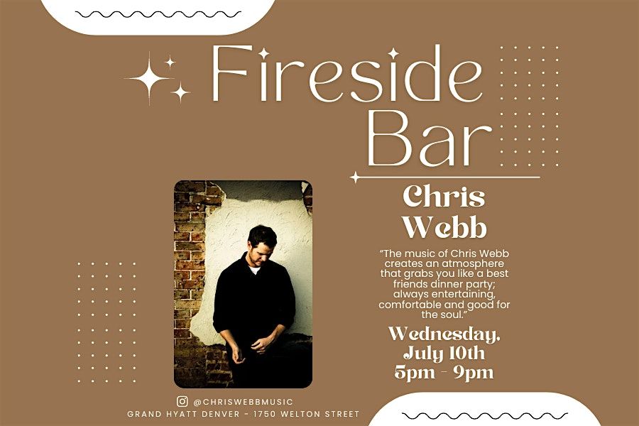 Live Music at Fireside | The Bar - featuring Chris Webb