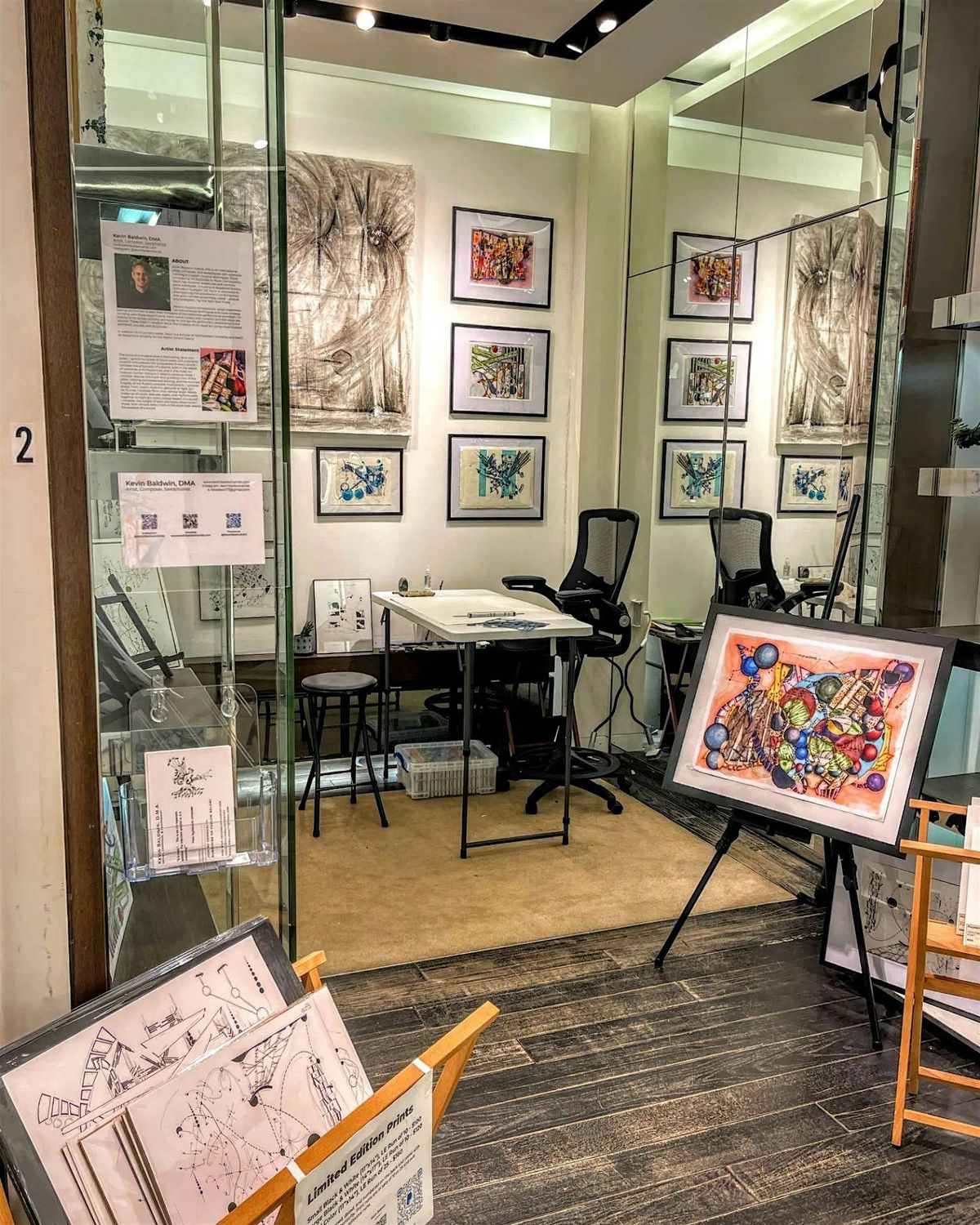 Open Artist Studios In The Natick Mall - Come Meet Local Working Artists