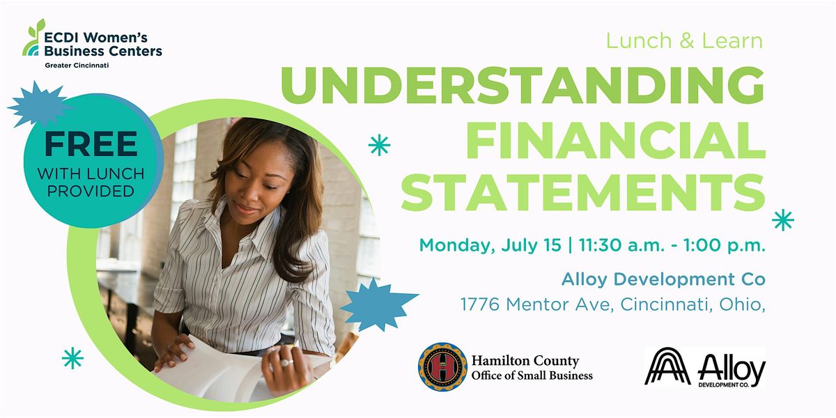 Lunch and Learn: Understanding Financial Statements