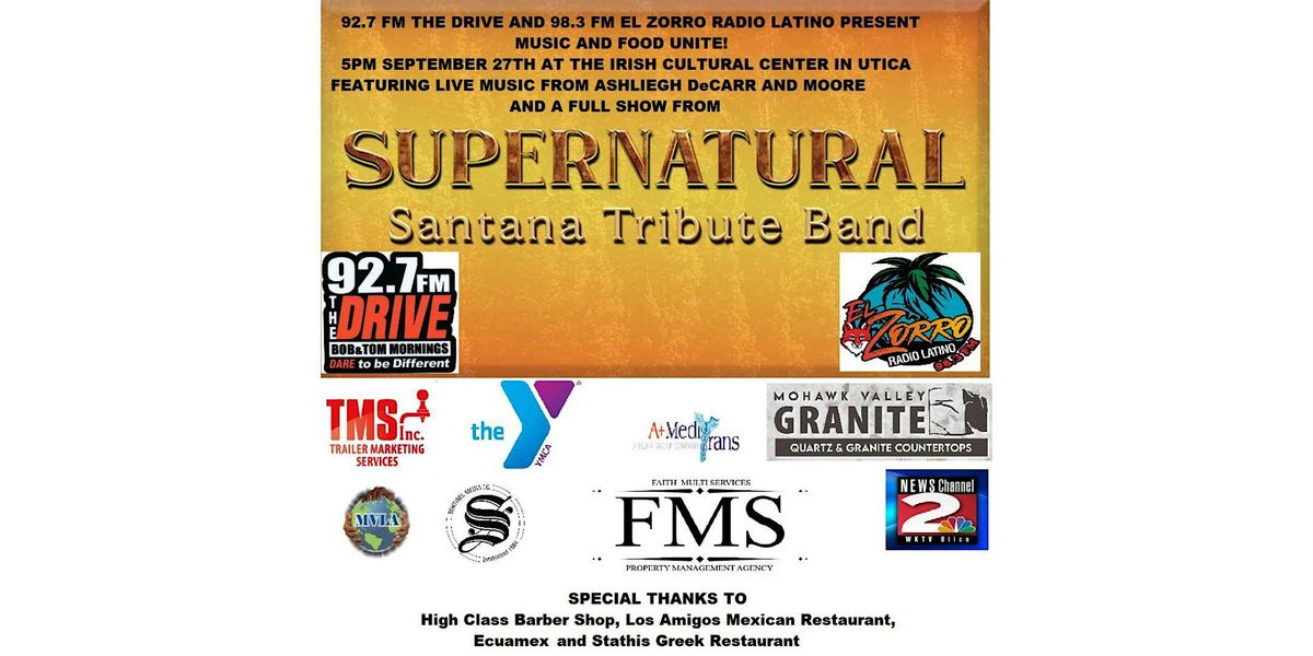 Food and Music Night Unite with Super Natural, a Santana Tribute band