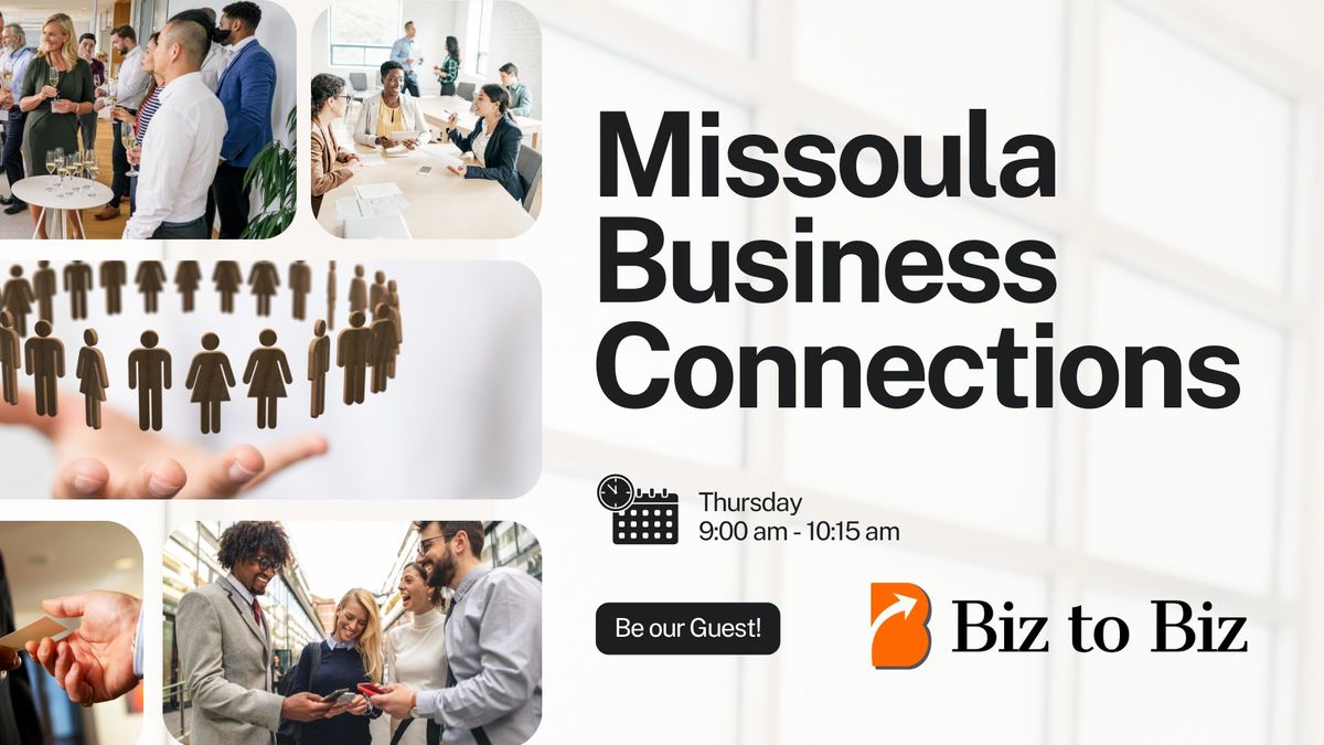 Missoula Business Connections Professional Networking