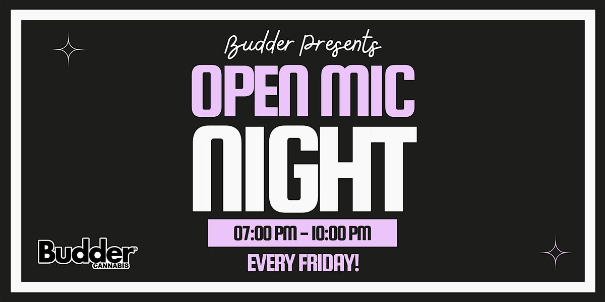 Budder Open Mic Night