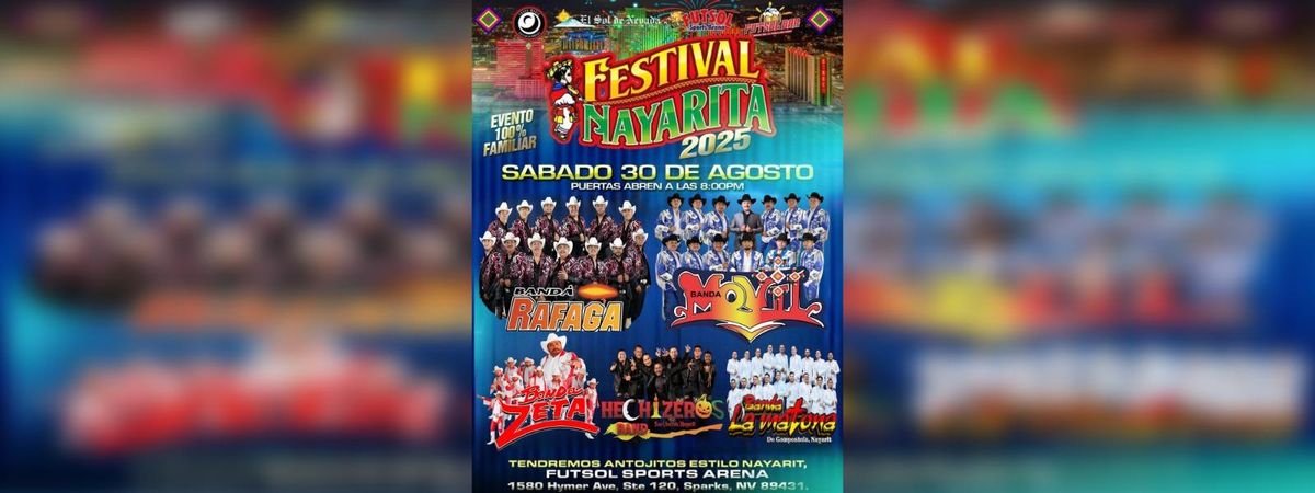 BANDA MOVIL, HECHIZEROS BAND & MAS  in Sparks