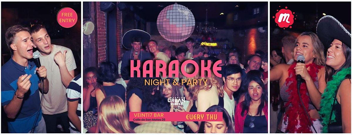 Karaoke Madrid Night! Jueves