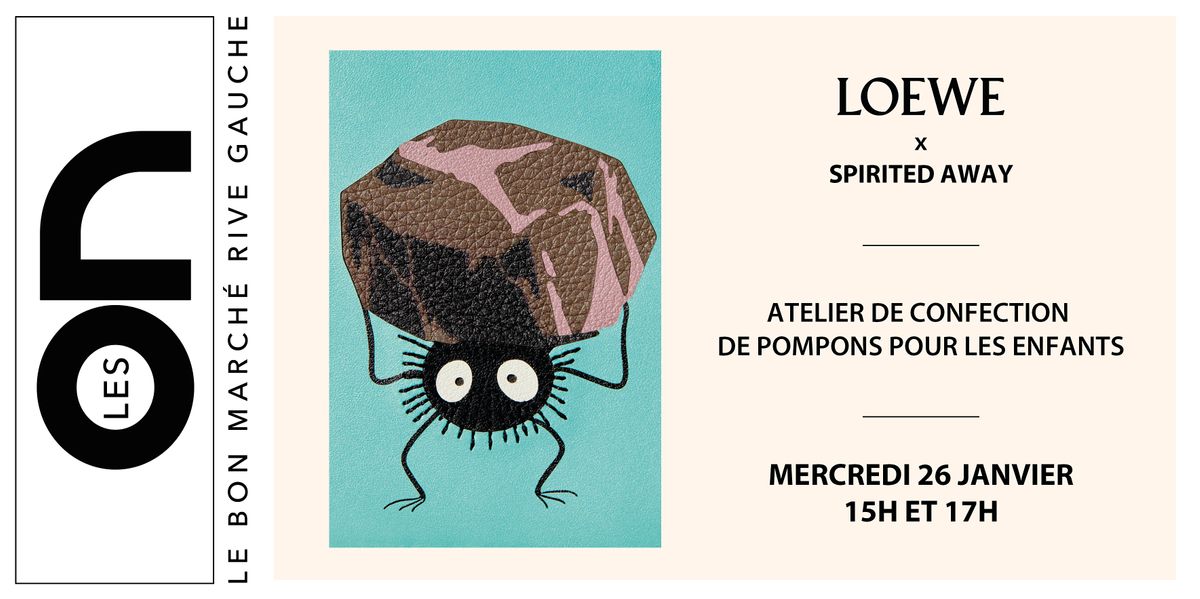 Les ON: Atelier pompon en tricot Loewe x Le Voyage de Chihiro