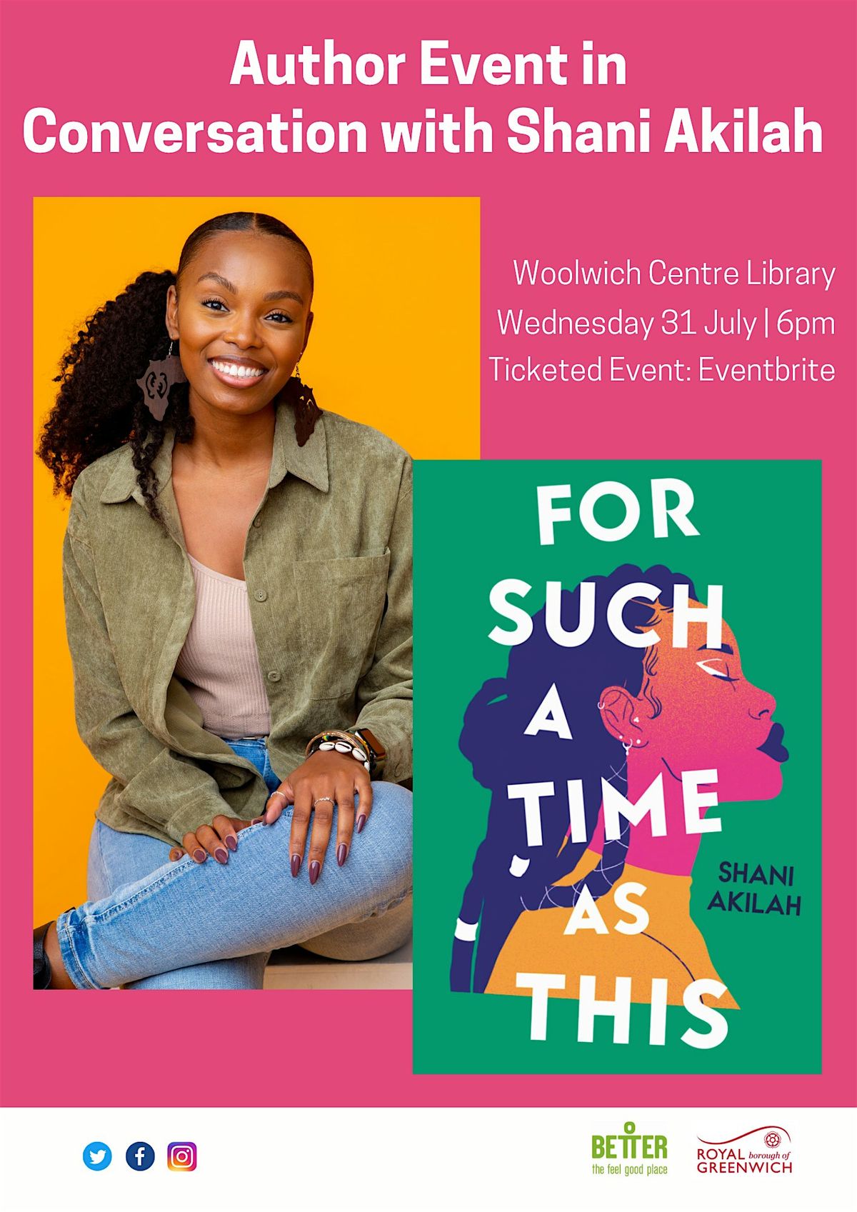 Author Event: In Conversation with Shani Akilah