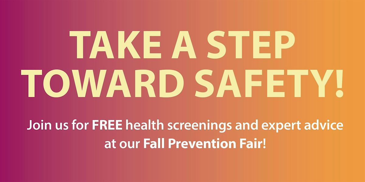 Fall Prevention Fair