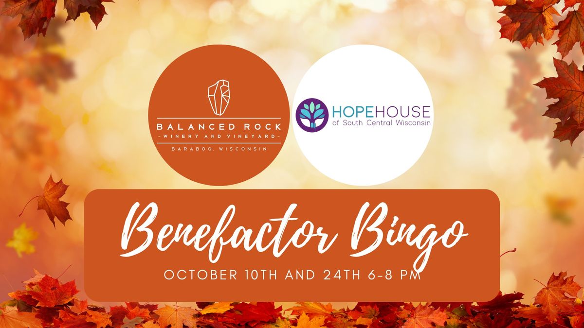 Benefactor Bingo - Hope House