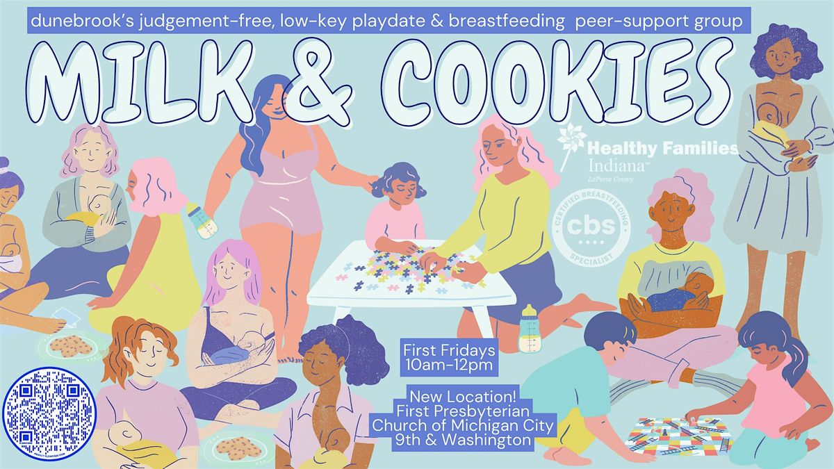 November "Milk & Cookies" Breastfeeding Peer-Support Group & Playdate