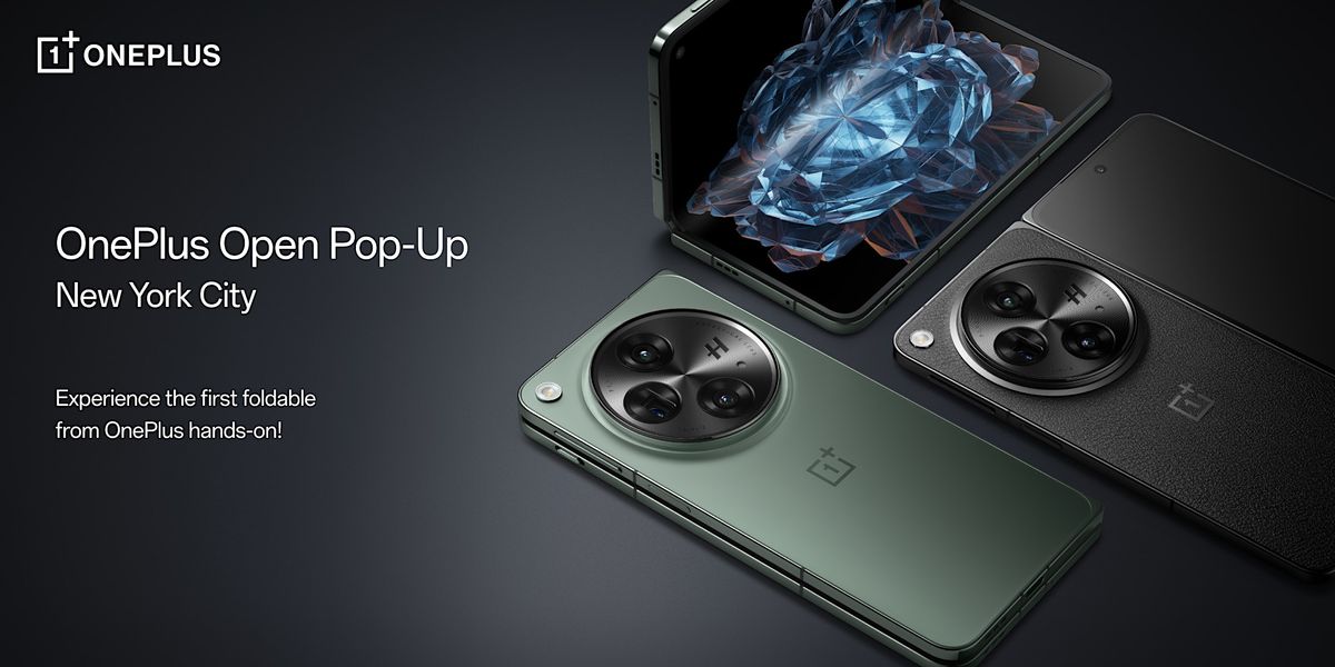 OnePlus Open Pop-Up | NYC, Flatiron Public Plaza, New York, 3 November ...