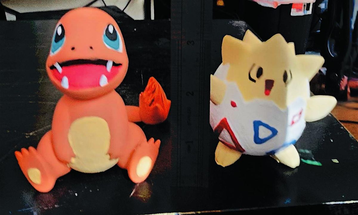 Pokemon Model Painting, Dabble Springfield, 10 August 2024
