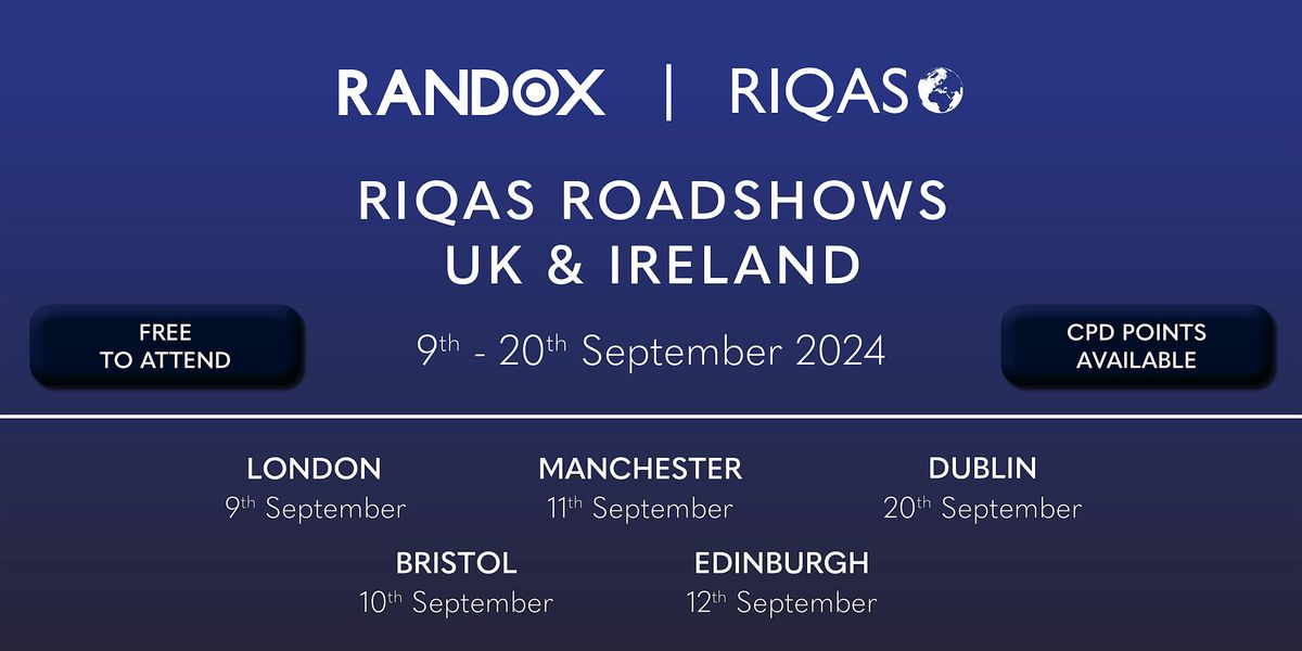 RIQAS Roadshow - Edinburgh