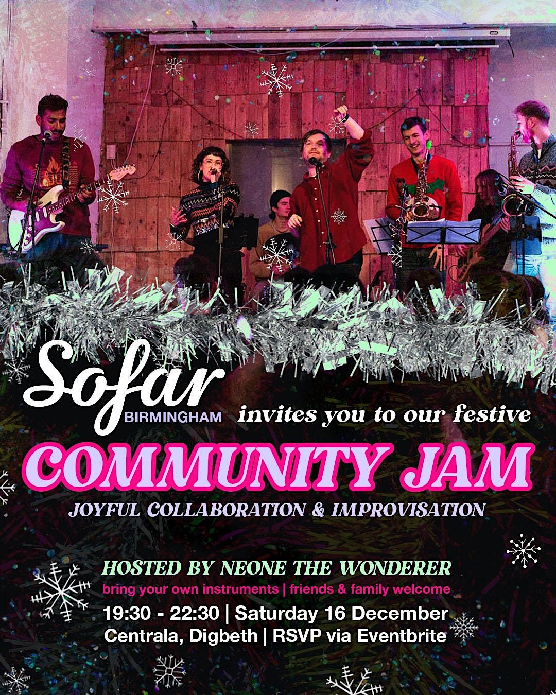 Sofar Birmingham Community Jam