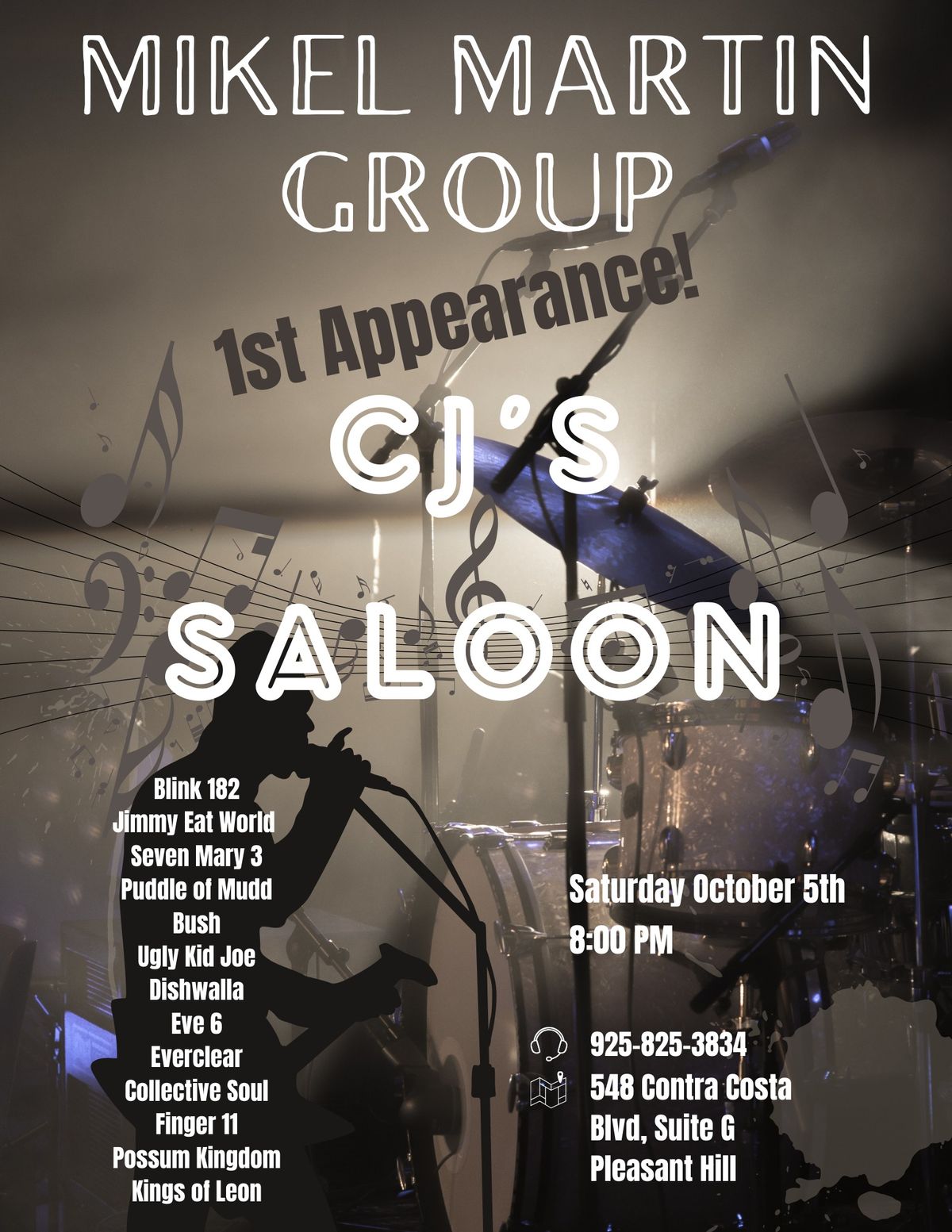 Mikel Martin Group at CJ's Saloon 