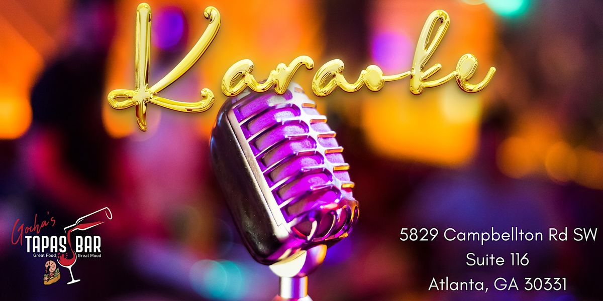 Thursday Night Karaoke at Gocha's Tapas Bar