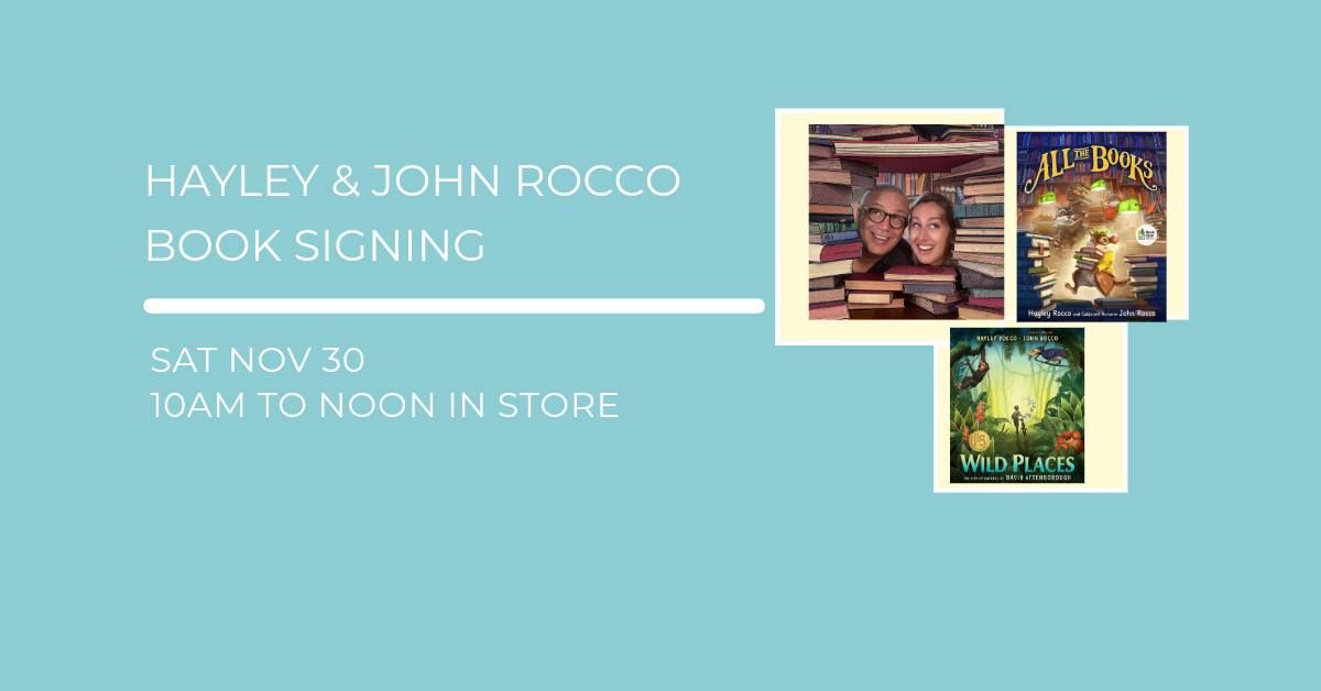 Hayley & John Rocco Book Signing