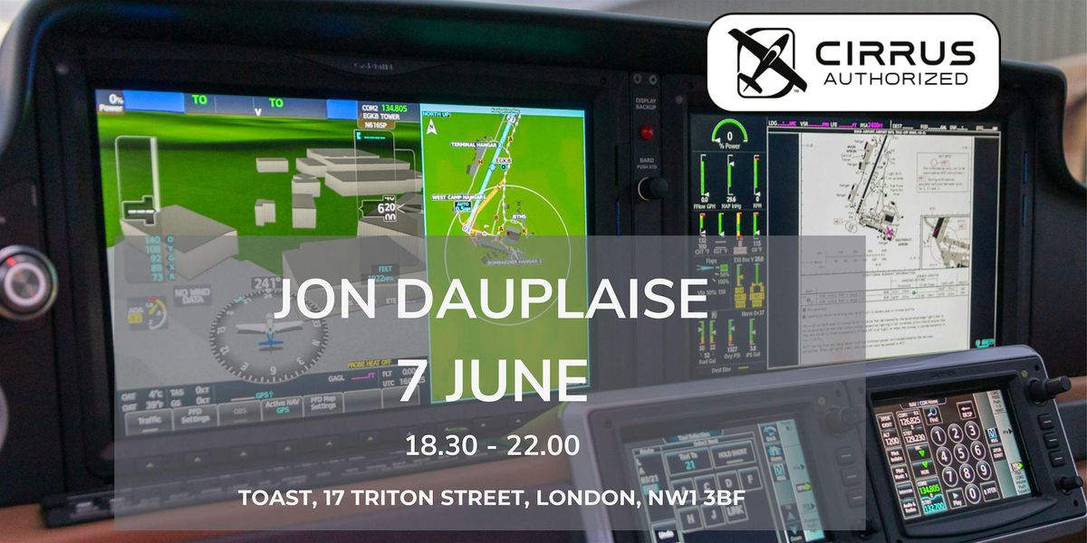 London Flying Club - Social with Jon Dauplaise