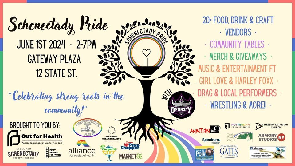Schenectady Pride Festival 2024!