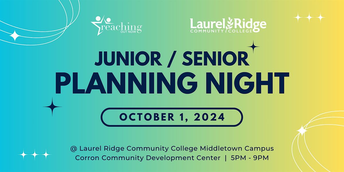 2024 Junior\/Senior Planning Night