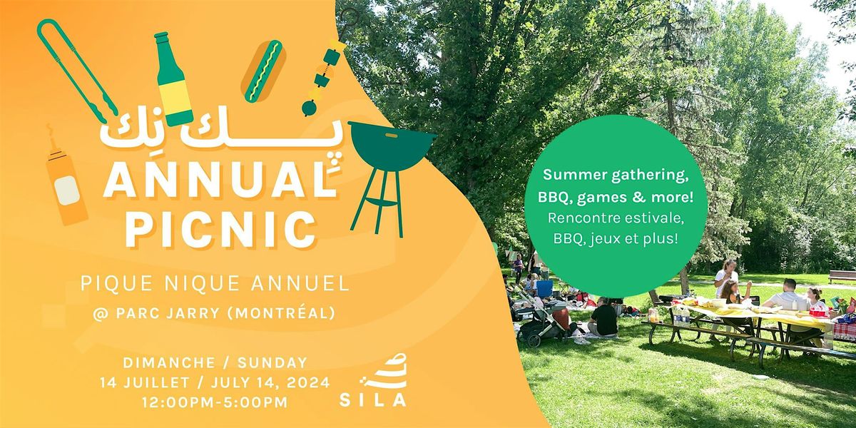 SILA Pique-nique annuel \/ Annual Picnic 2024 (Montreal)